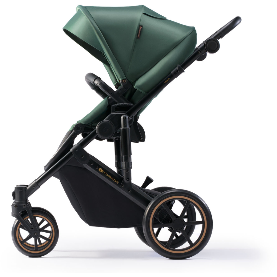 Kinderkraft Kinderwagen Prime2 3in1 Mink Pro Dark Green