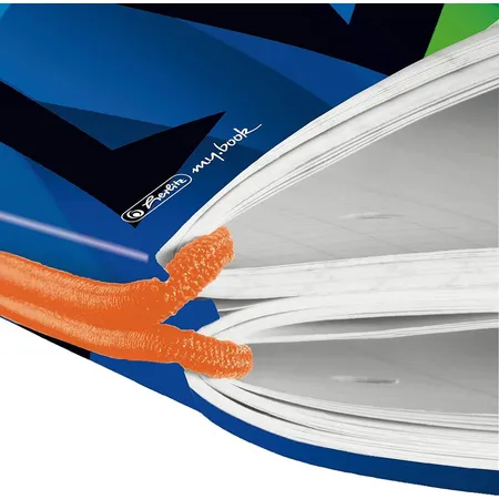 Herlitz Notizheft Neon Art, flexibel, A4, PP