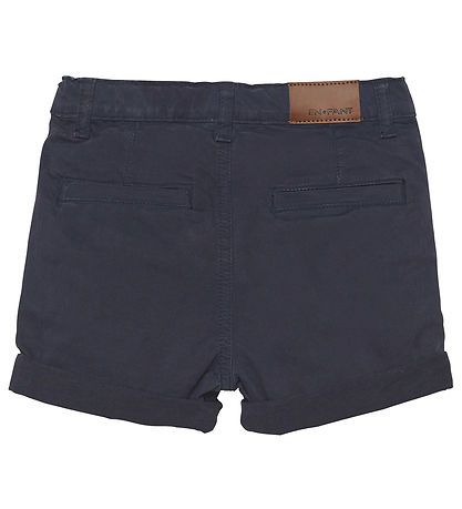 En Fant Shorts - Twill Dehnung - India Ink
