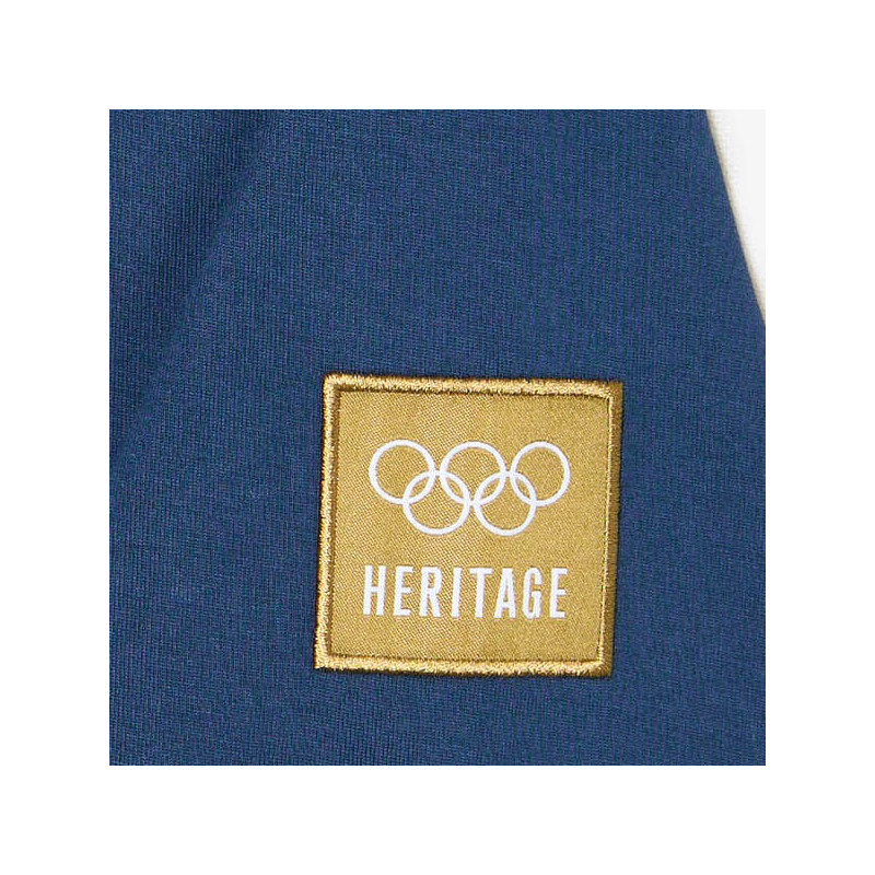 Tee-shirt Lacoste JO Paris 1924 beige ou bleu marine