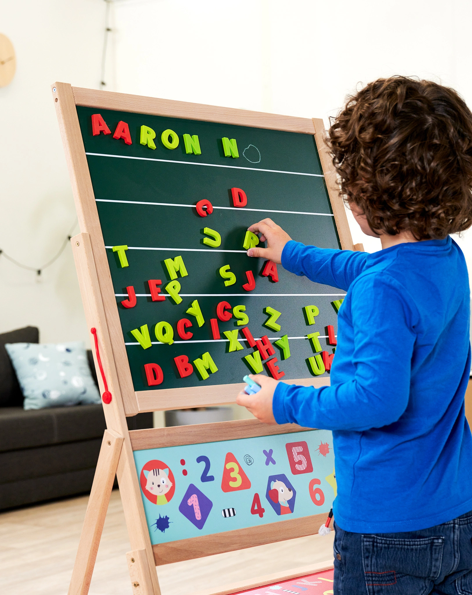 Magnet-Standtafel ABC mit Zubehör