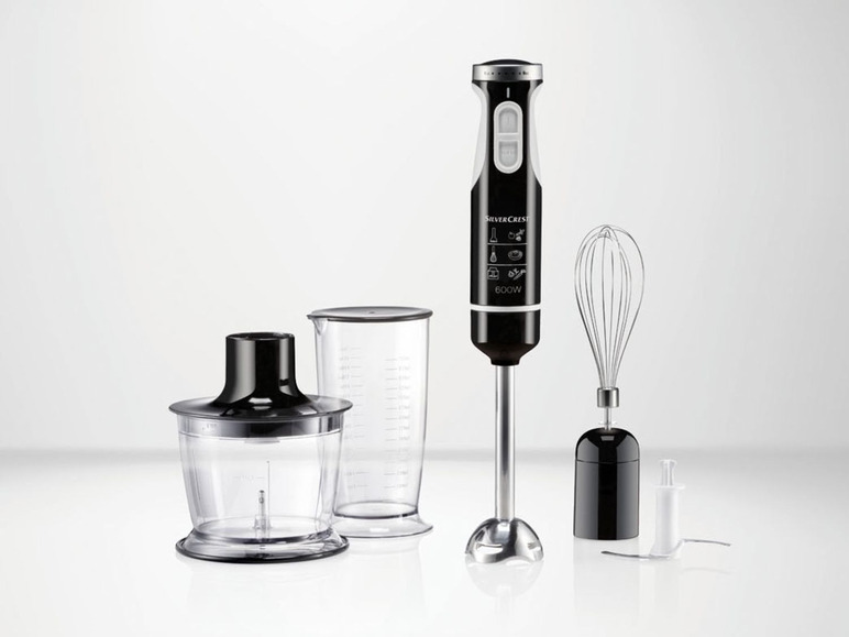 Staafmixerset, 600 W, 5 snelheden