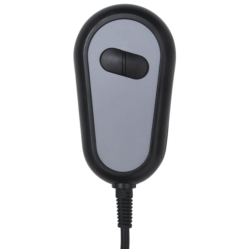 vidaXL Elektrische massagestoel, crème, stof