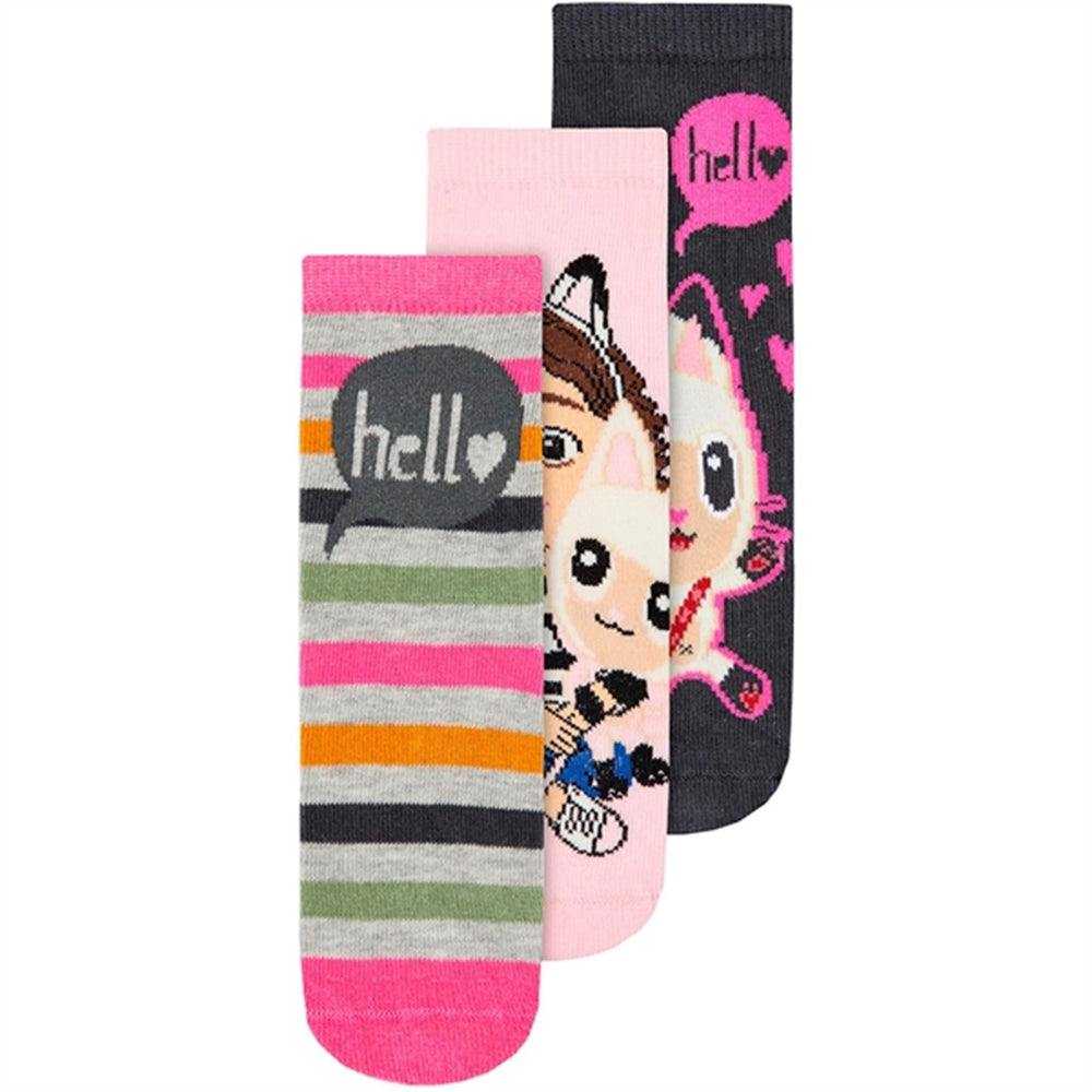 Køb Name it Parfait Pink Ambre Gabby Strømper 3-pak