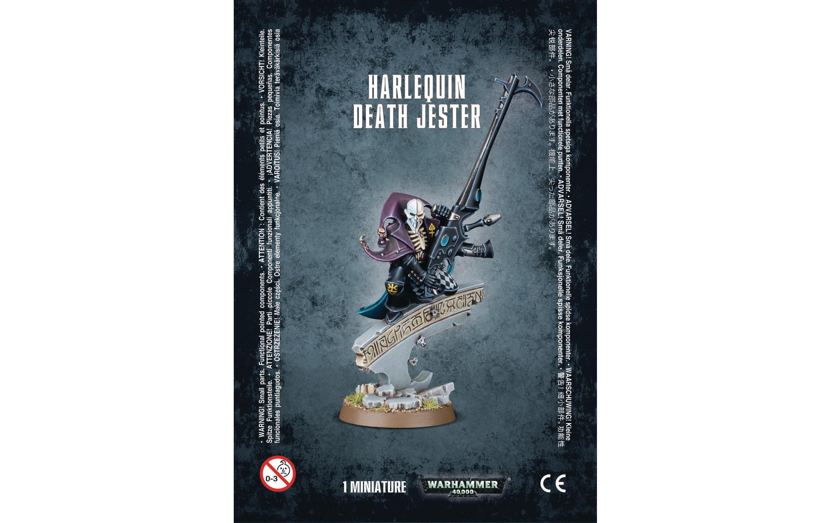 Warhammer 40.000 Harlequin Death JesterBausatz
