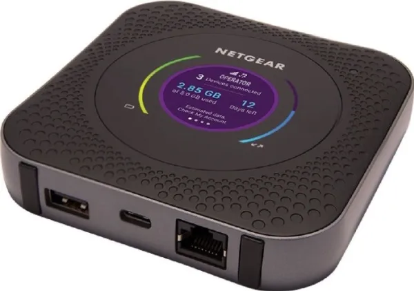 NETGEAR Nighthawk M1 Mobile Router - Mobilt hotspot - 4G LTE Advanced - 1 Gbps - 1GbE, Wi-Fi 5