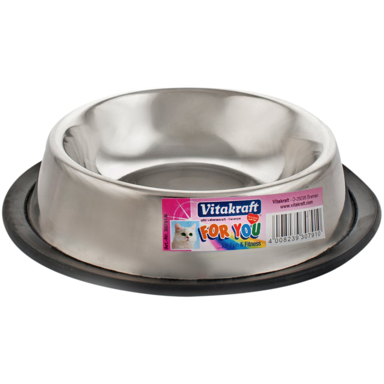 Vitakraft Katzennapf Stahl 0.25l