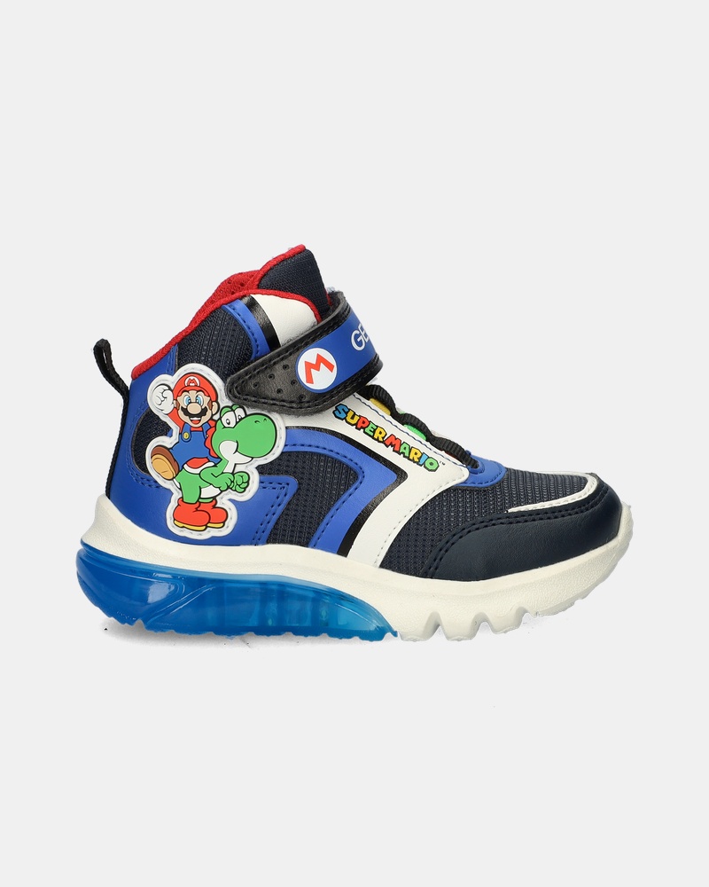 Geox Ciberdron Hoge sneakers  - blauw