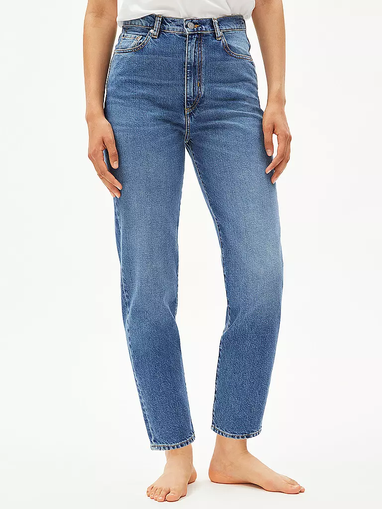 ARMEDANGELS Highwaist Jeans Mom Fit MAIRAA blau