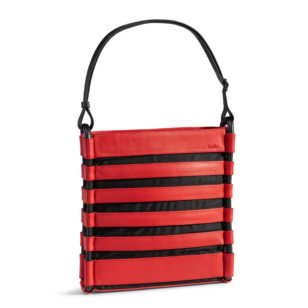 Next Level Red Classic Leather / Black Canvas