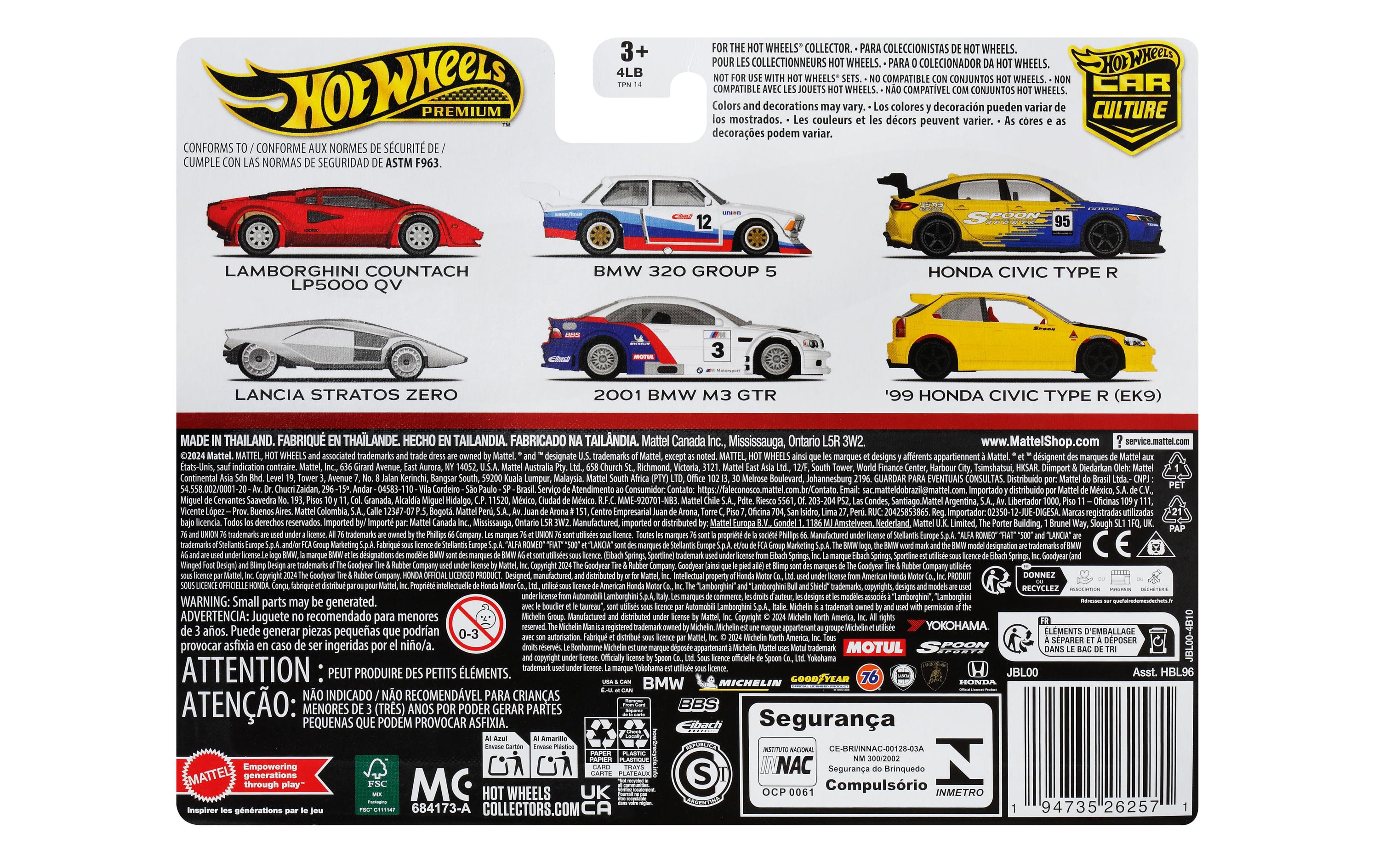 Rennwagen 2-Pack – HondaFahrzeuge im Massstab 1:64