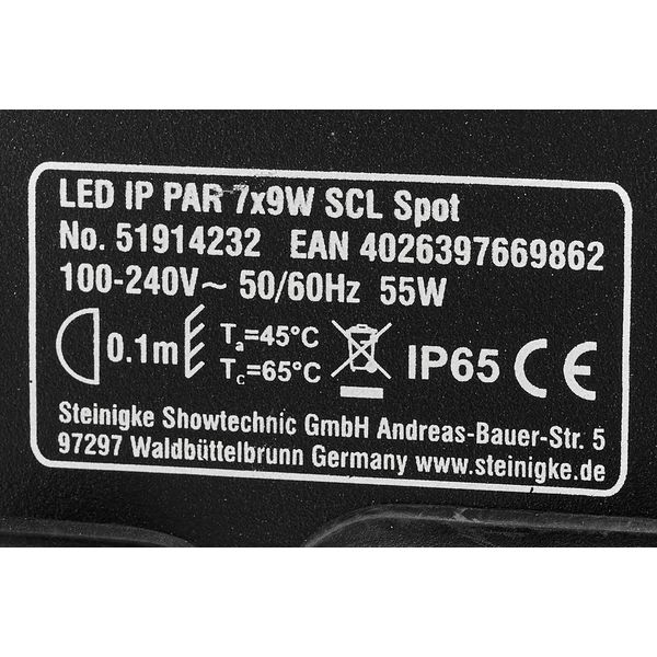 Eurolite LED IP PAR 7x9W SCL Spot
