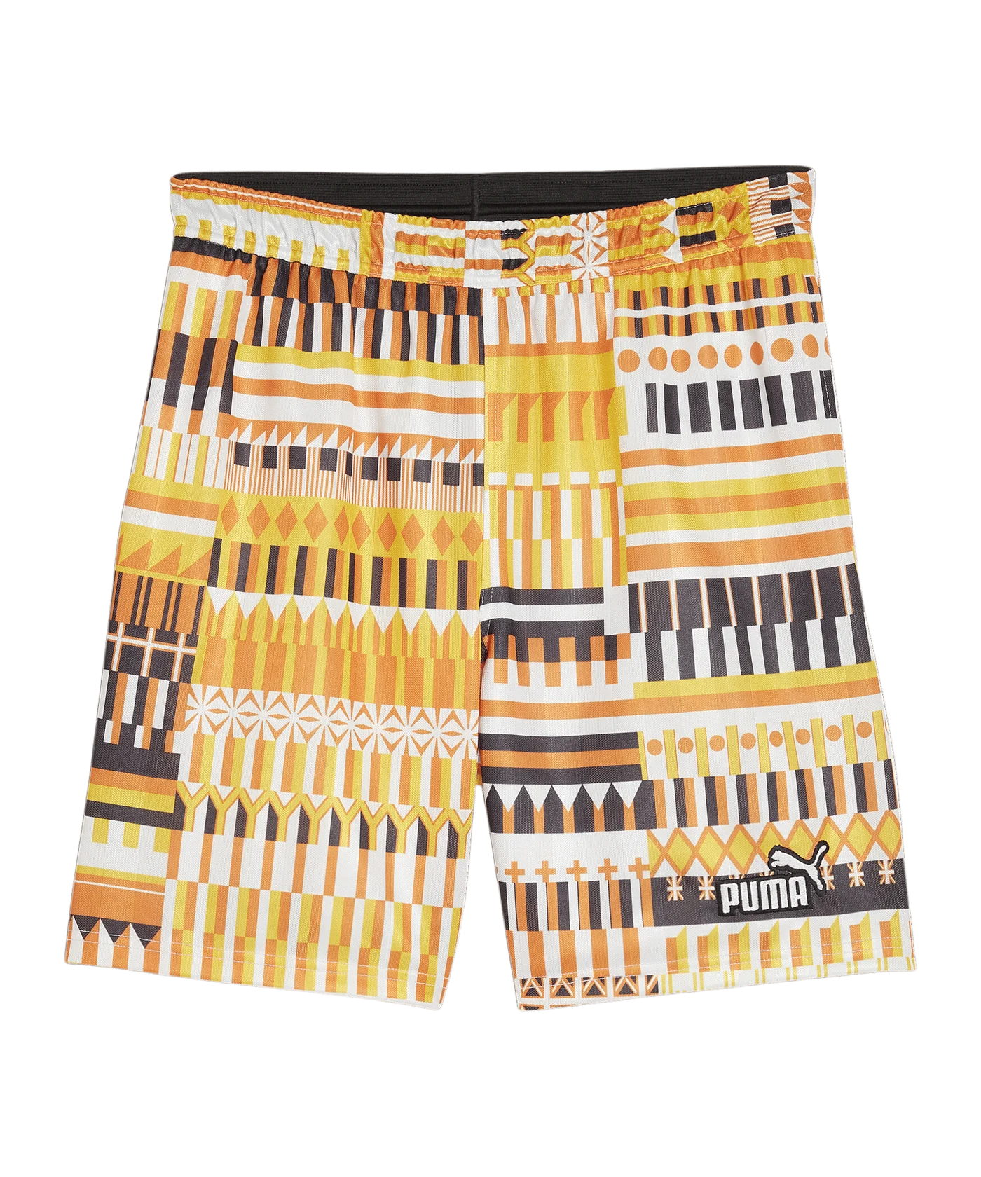 PUMA FanwearCapsule Short Schwarz Orange F17