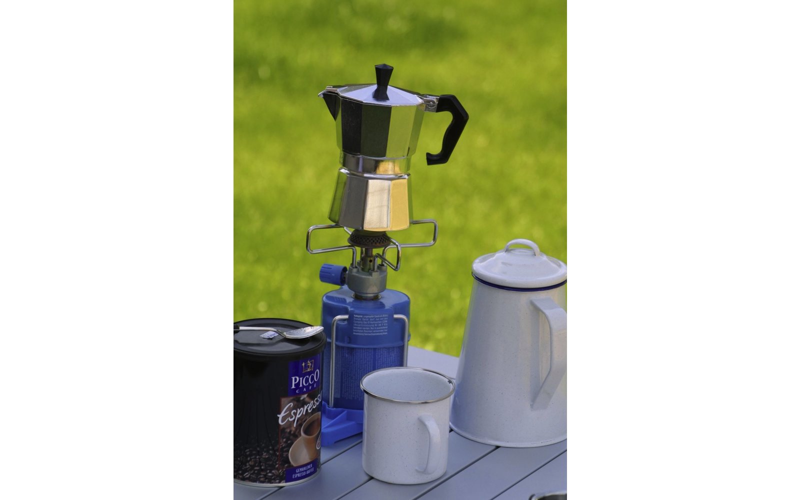 Origin Outdoors Espressokocher Bellanapoli 3 Tassen schwarz