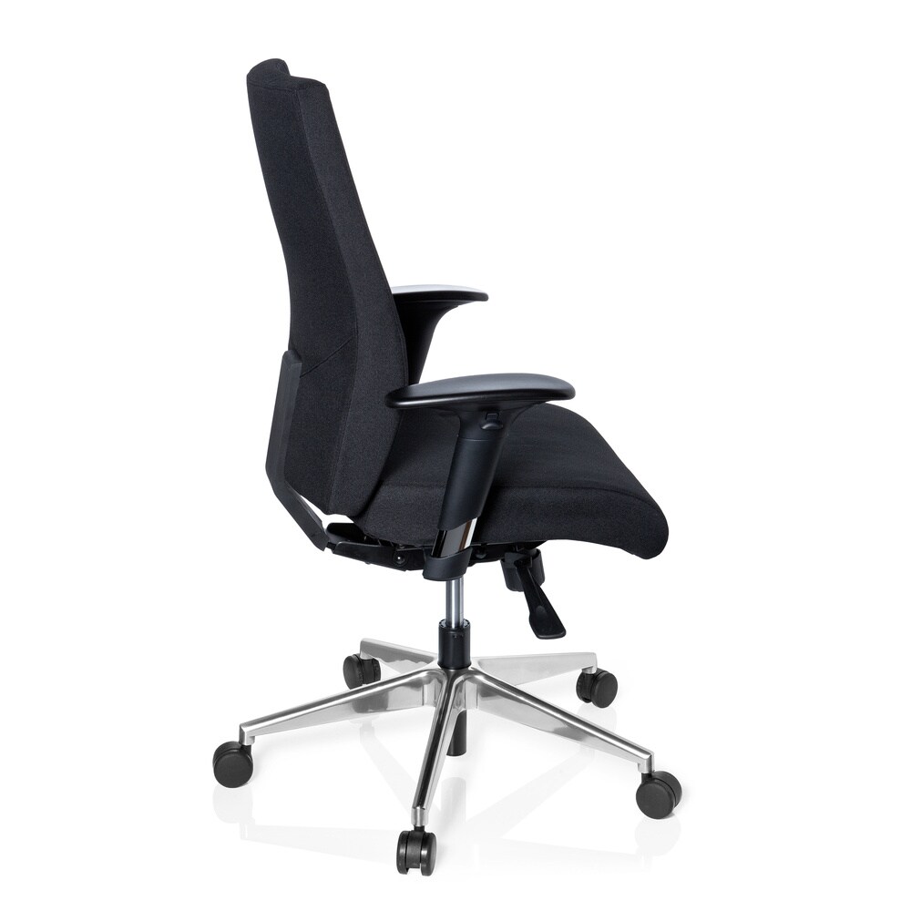 Profi Bürostuhl PRO-TEC 250 Stoff mit Armlehnen (höhenverstellbar) hjh OFFICE