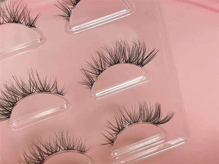 Bonnie Wisp - Set van 3 paar: natuurlijke gekruiste nepwimpers