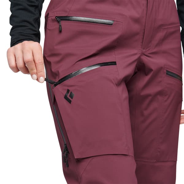 Pantalon de ski BLACK DIAMOND W RECON LT STRETCH PANTS BLACKBERRY