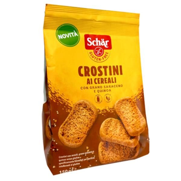 Tostas Crocantes Crostini Cereais Sem Glúten