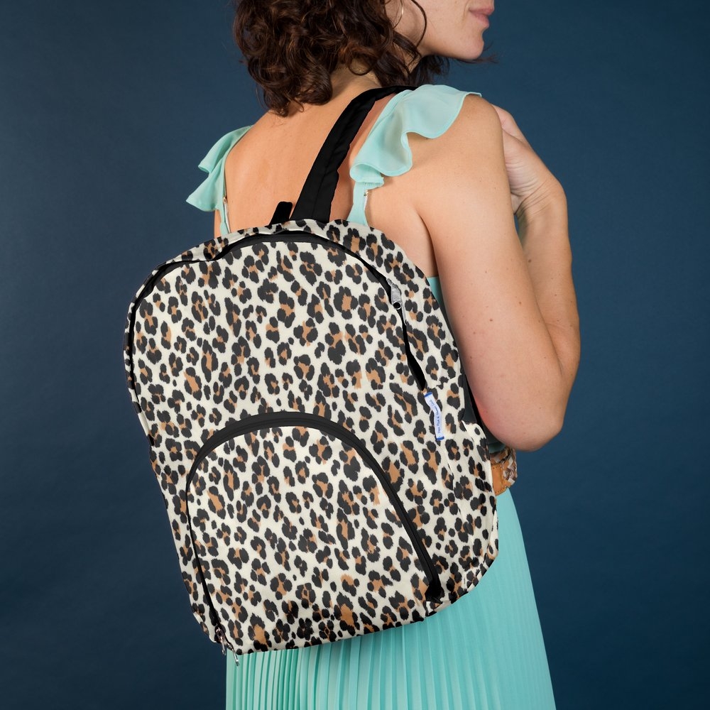 Sac À Dos Pliable Leopard