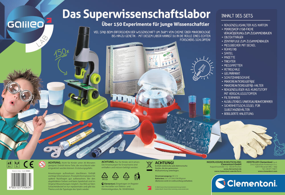 Clementoni Galileo - Das Superwissenschaftslabor