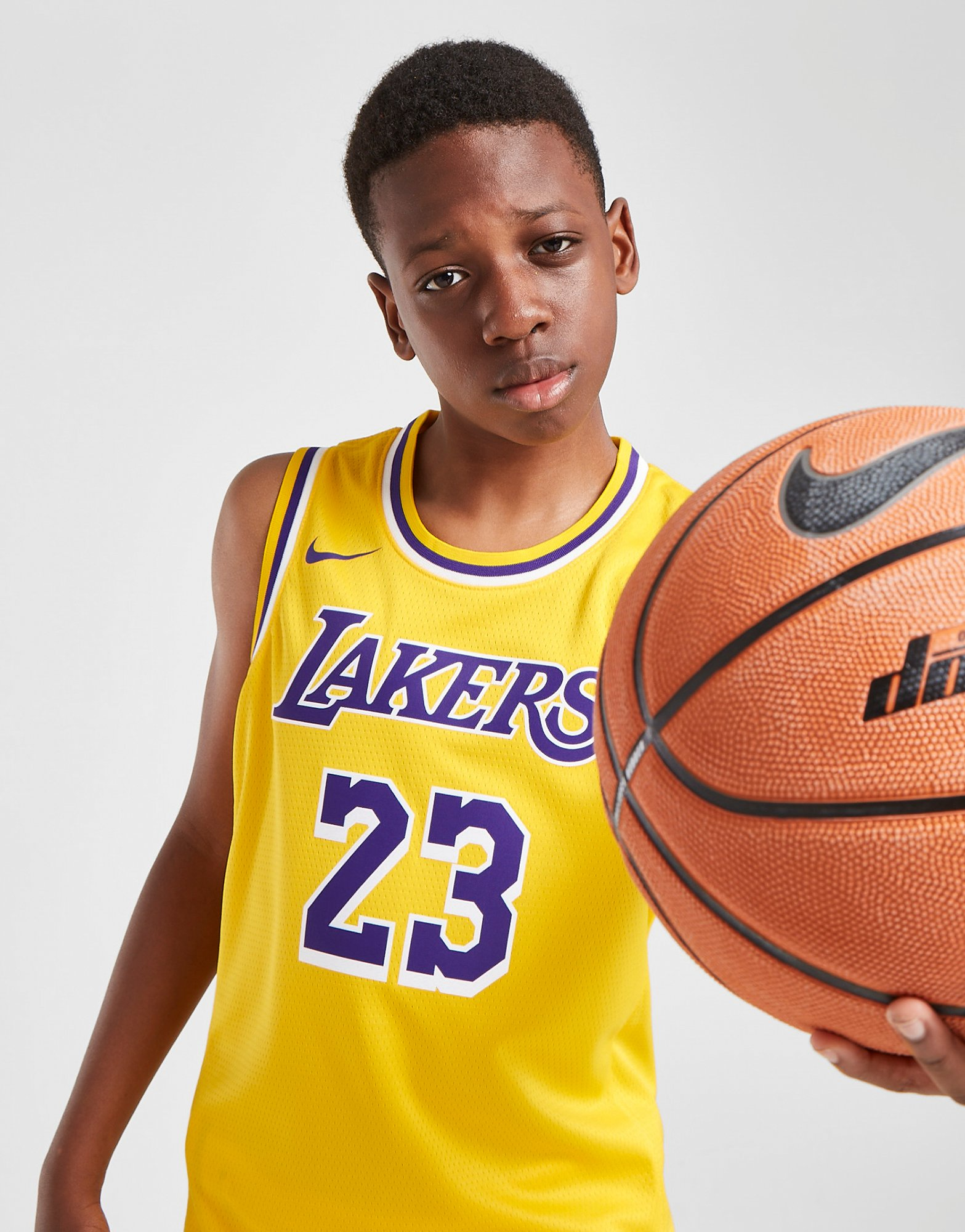 Nike Maillot NBA LA Lakers James #23 Junior