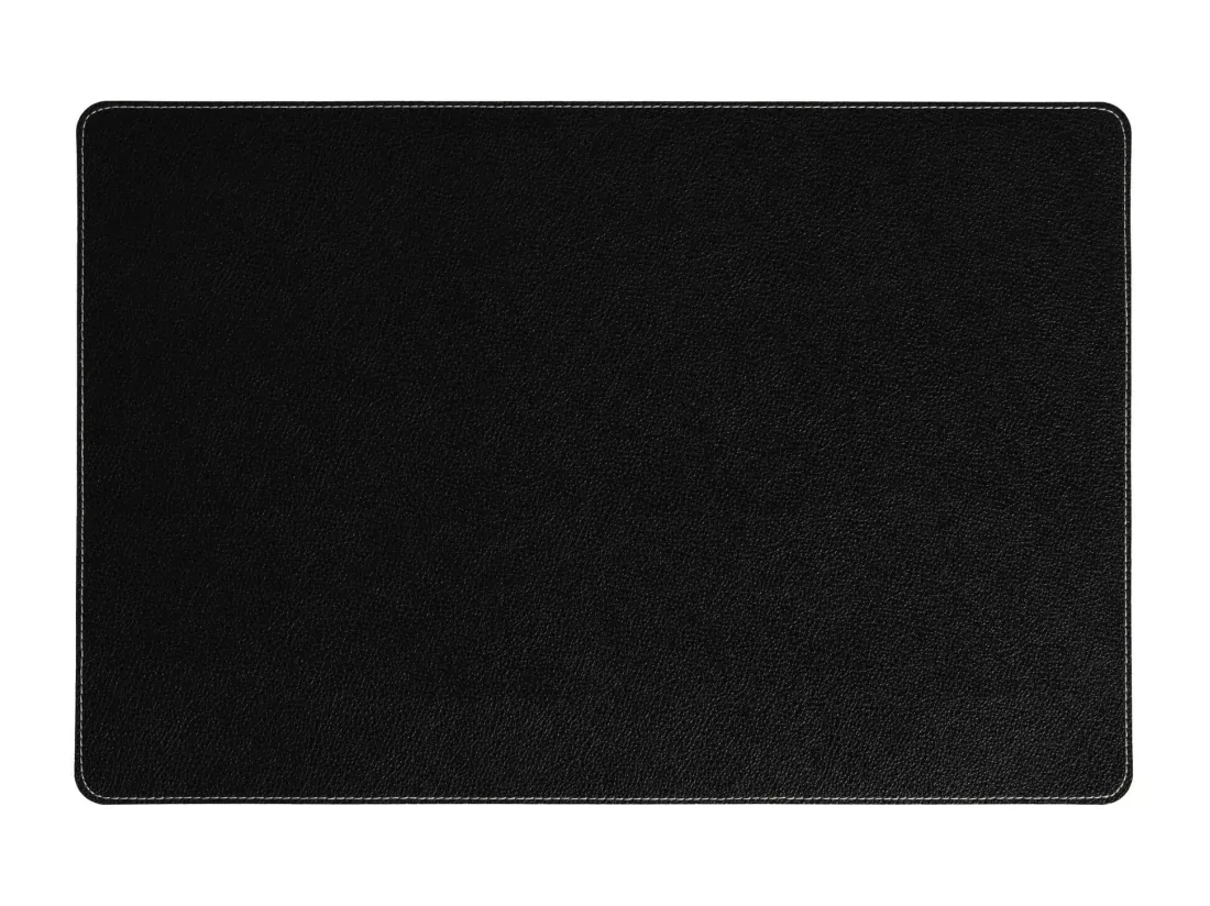 Set de Table Décoratif Parana Noir Moyen 30x45 en PVC