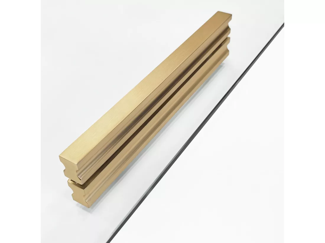 Cabine De Douche Rea Montana 120X90 Brush Gold
