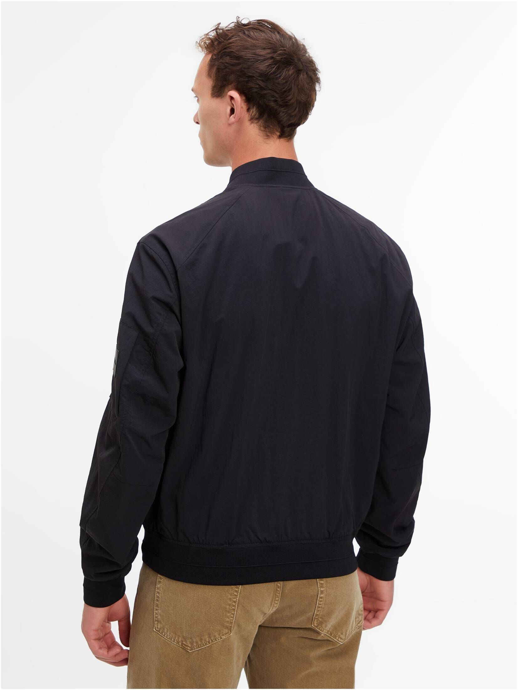 CALVIN KLEIN| Herren Jacke MATT CRINKLE HERO