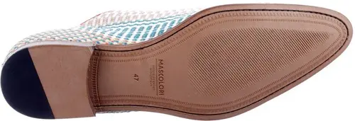 Mascolori African Dream - maat 47 veterschoen Multi Vlecht - maat 47 Calandschoen