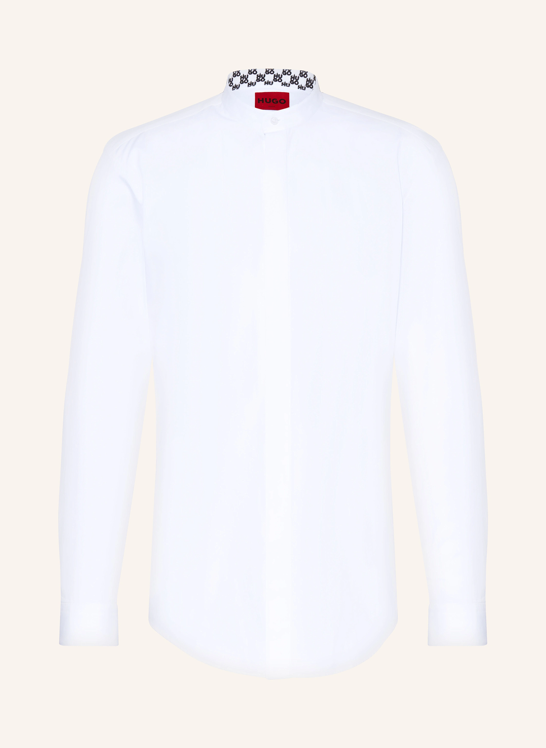 HUGO Hemd KALEB Slim Fit mit Stehkragen
