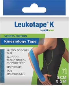 Actimove Leukotape K 5mx5cm blau