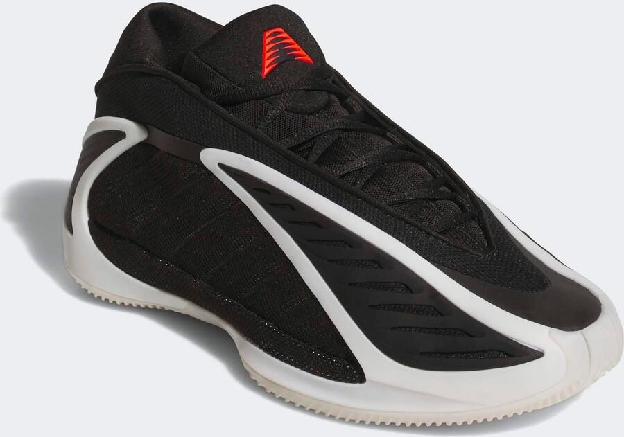 Adidas Anthony Edwards Sneakers Heren Zwart 2 3 Mesh Synthetisch