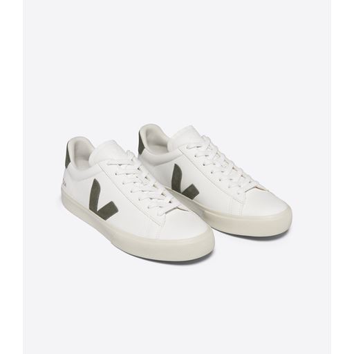 Veja Campo Sneakers, Extra White-Kaki, 40