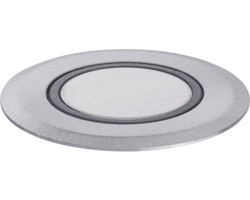 Paulmann inbouw vloerlamp IP67 rond 2W 20 lm 3000K warm wit Ø 50 mm Huis geborsteld roestvrij staal 230V