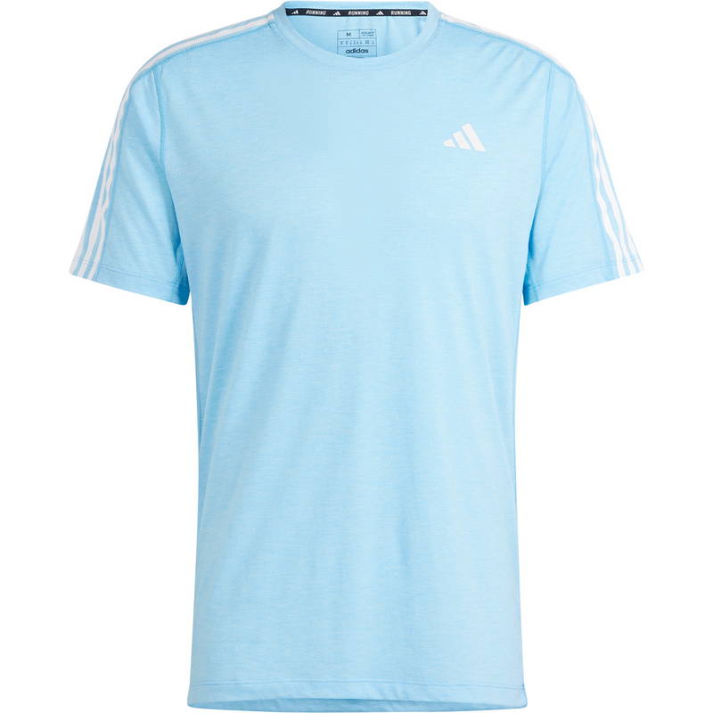 adidas Own The Run 3-Stripes Løbe T-shirt Herre