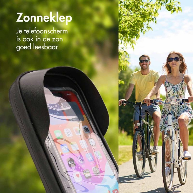 Imoshion - Fietshouder - Waterdicht - Zwart - 360 Graden Rotatie