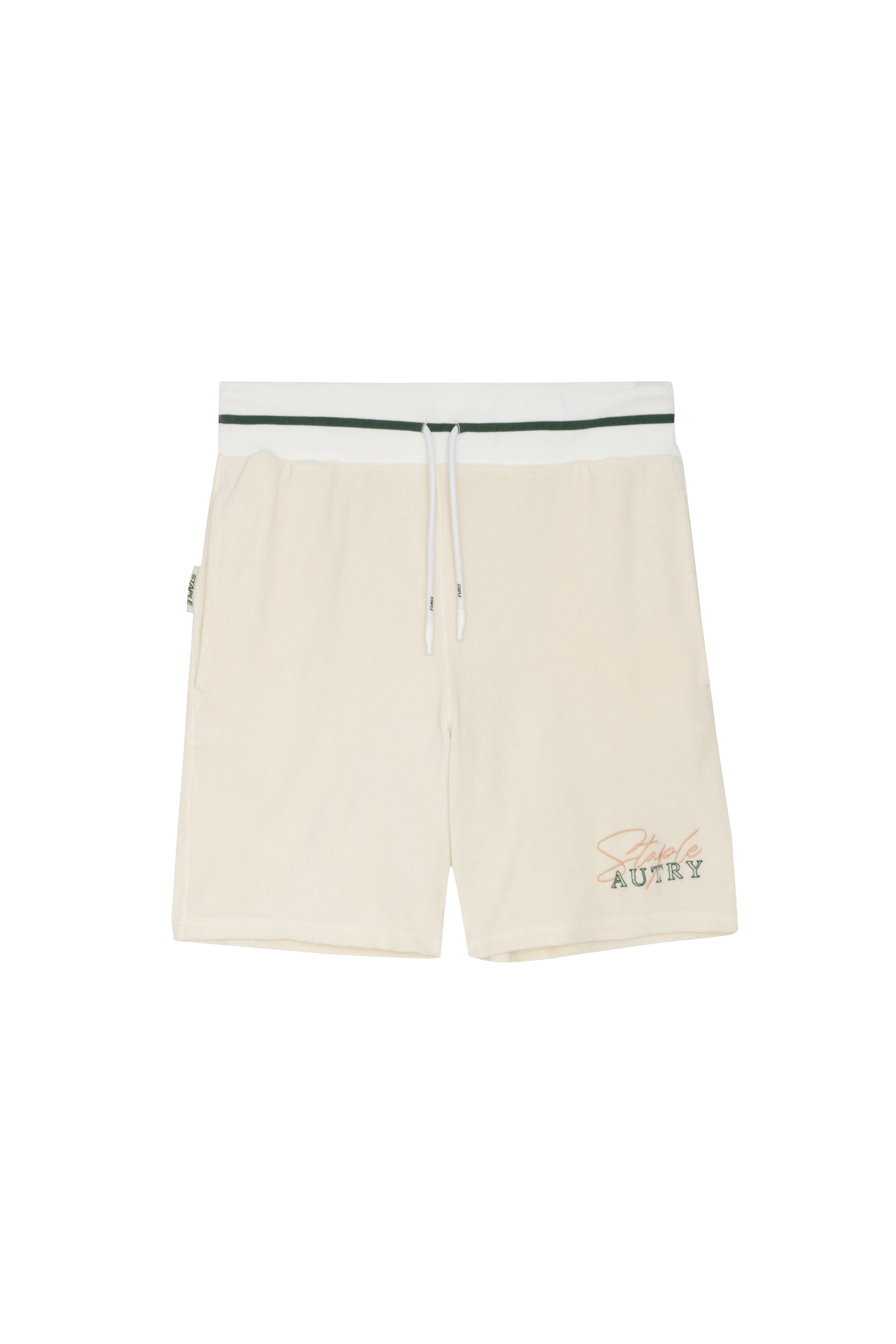 AUTRY Short Autry x Jeff STAPLE Blanc