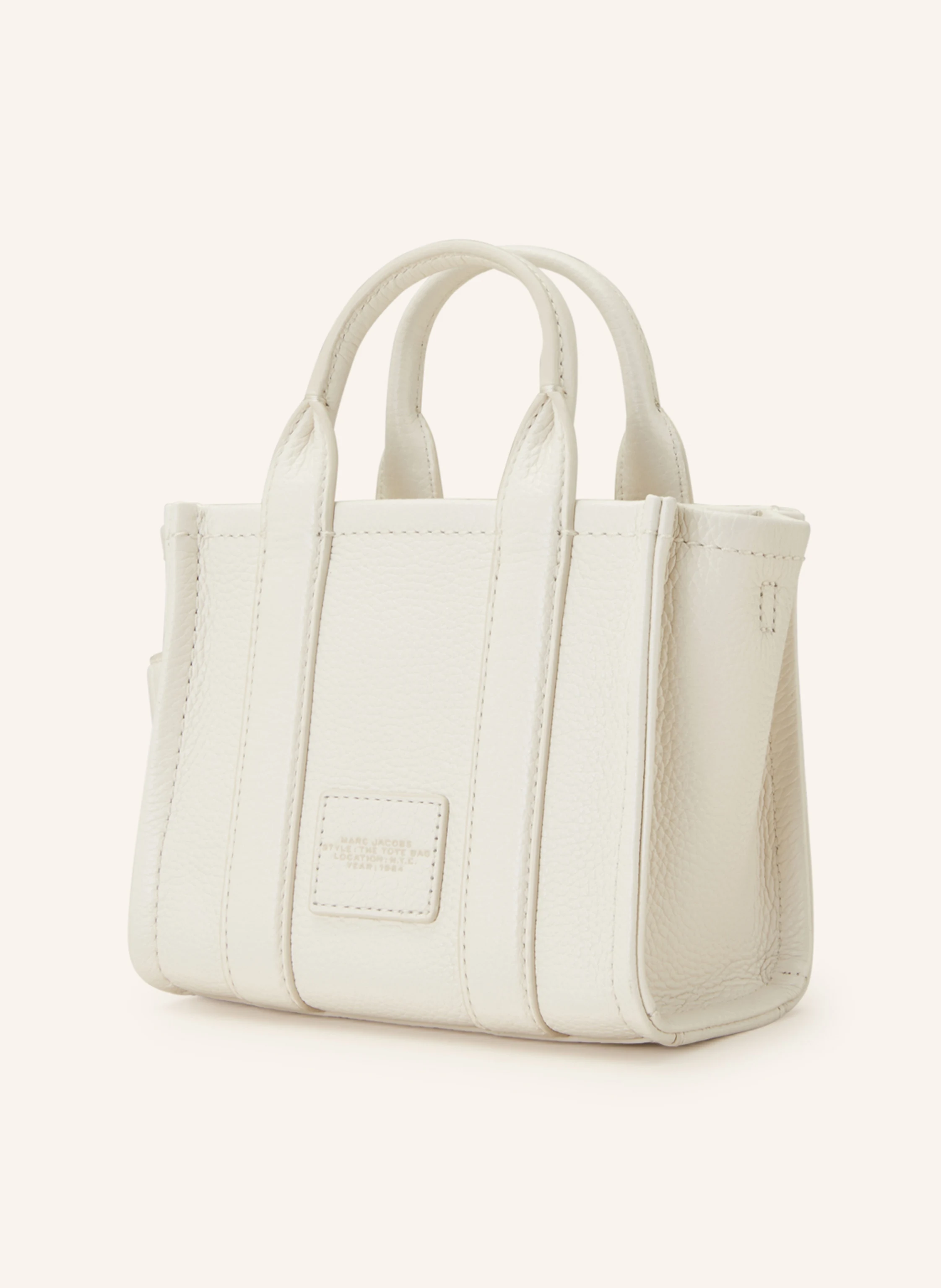 MARC JACOBS Shopper THE CROSSBODY TOTE BAG LEATHER