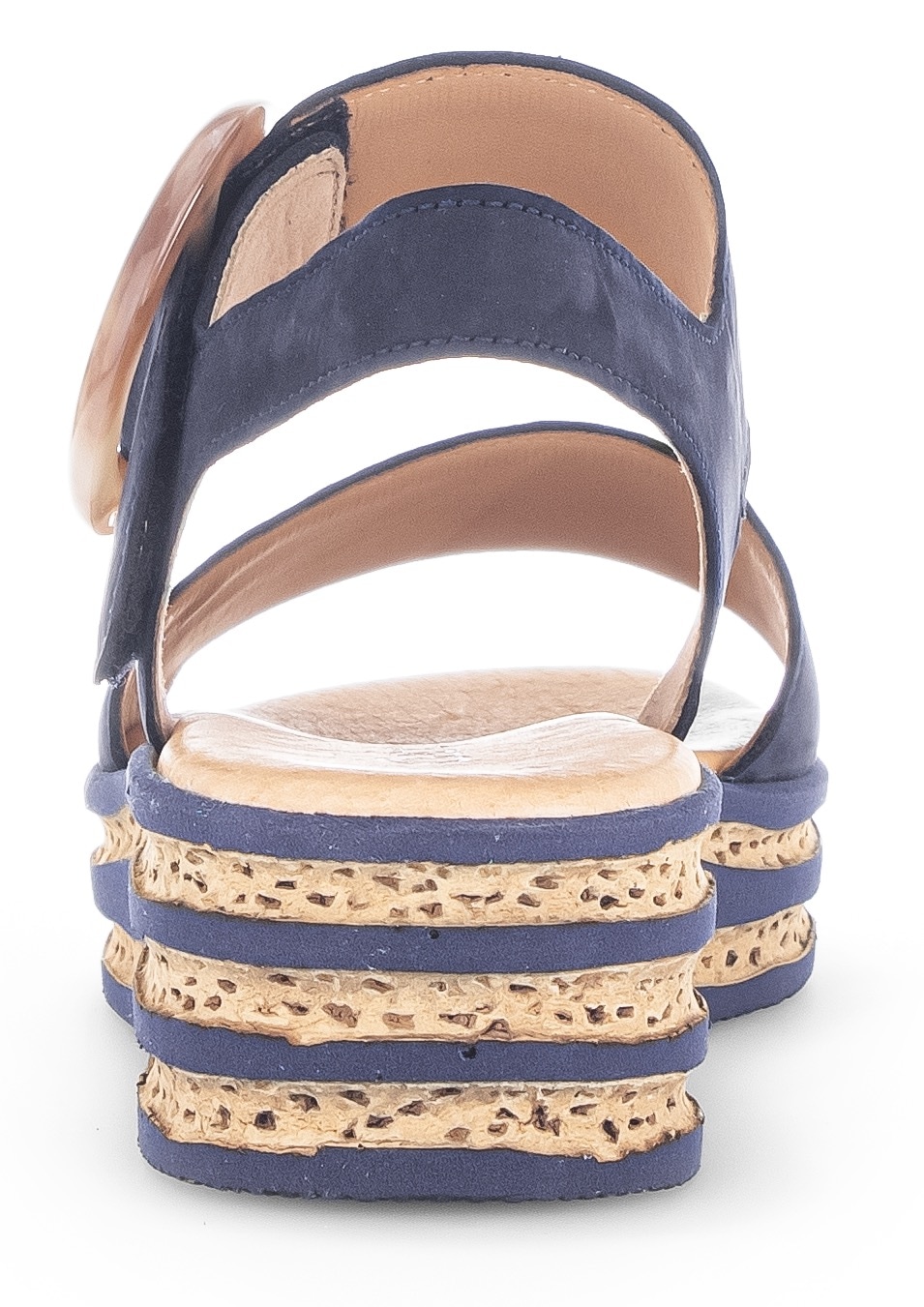 Gabor Keilsandalette  , Sommerschuh, Sandale, Keilabsatz, mit grosser Zierschnalle