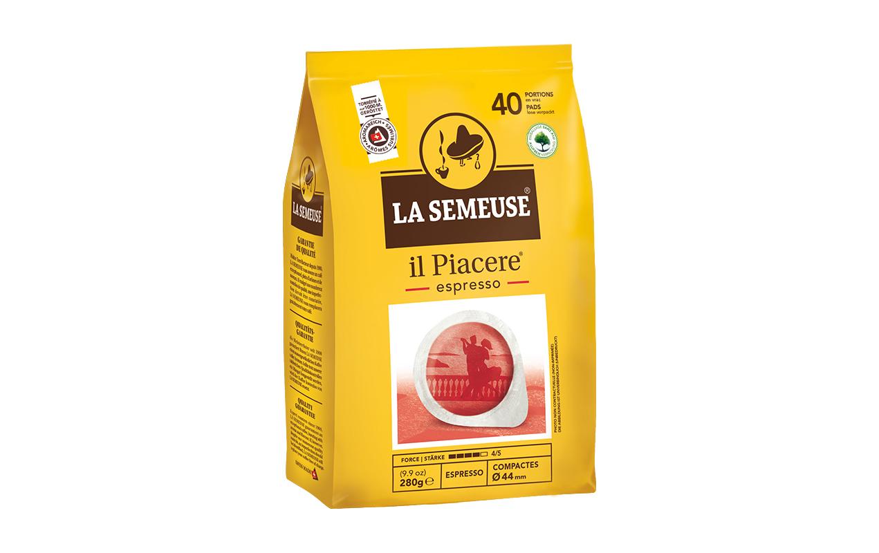 Kaffeepads il Piacere 40 StückEspresso-Papierportionen