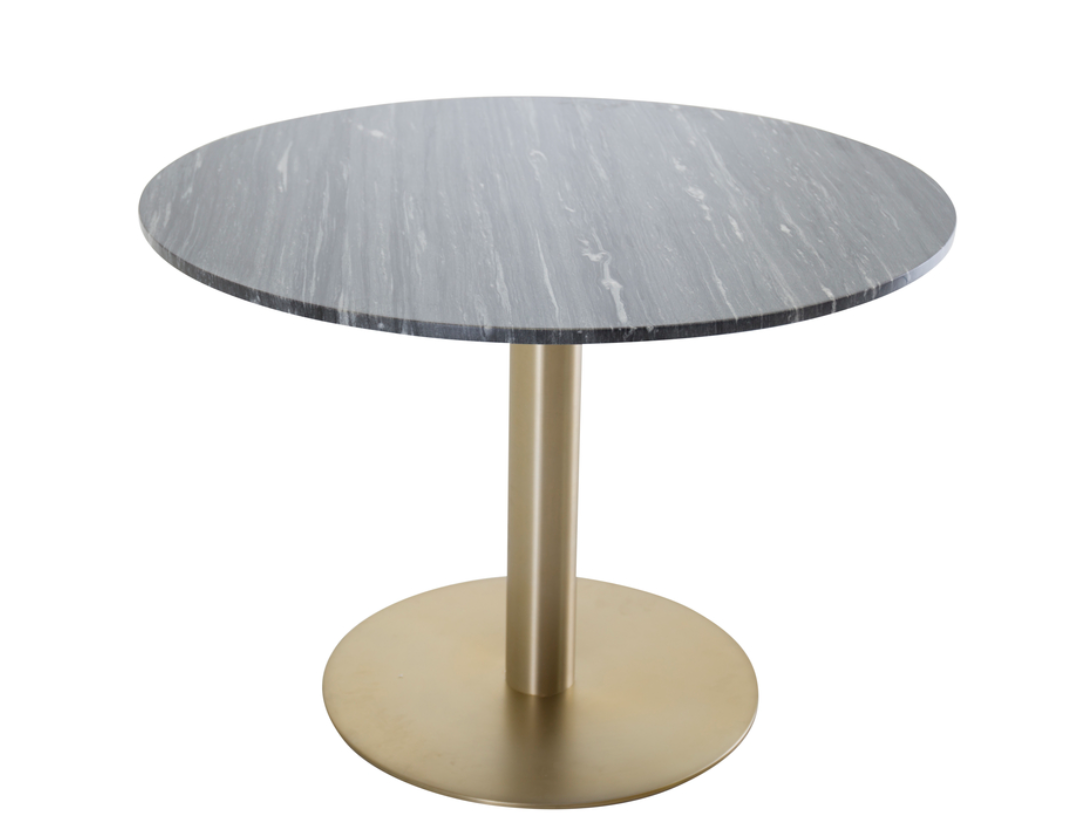 Eettafel Estelle Zwart/Goud