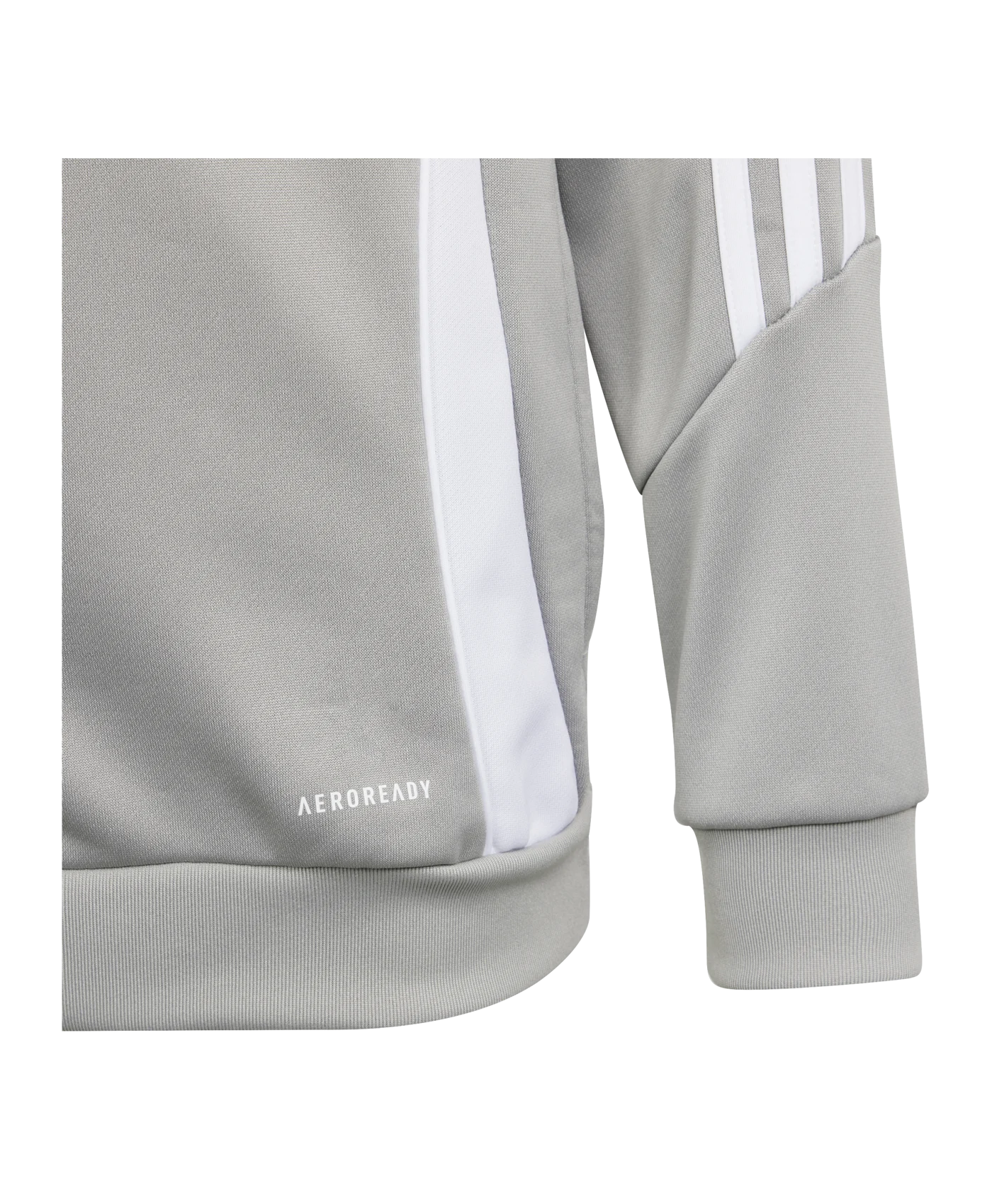 adidas Tiro 24 Training Hoody Kids Grau Weiss