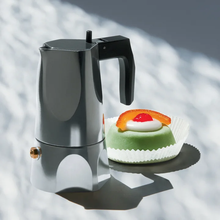 Alessi - MT18/3 Ossidiana Espressomaschine