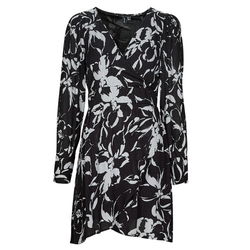 Vero Moda - VMPOLLIANA LS SHORT DRESS WVN - Noir