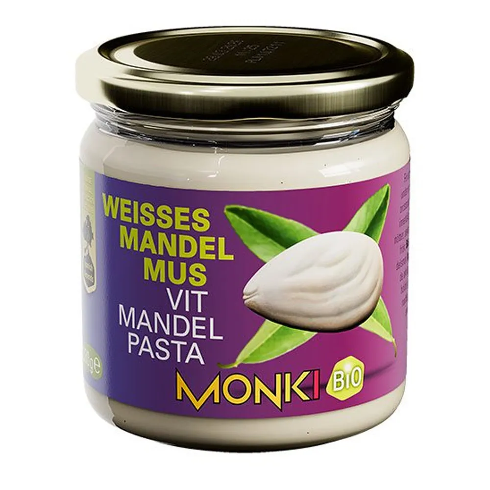 Monki Mandelsmør hvid Ø - 330 g