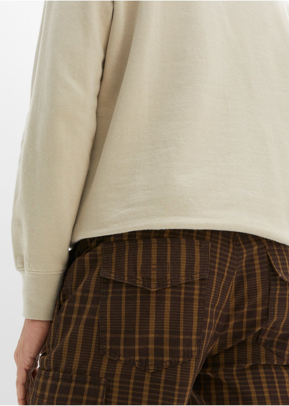 Bermuda long cargo confort pour le ventre, Regular Fit