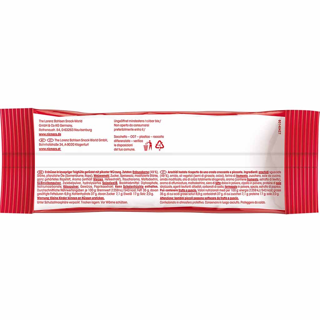 NicNacs Riegel 24x35g=840g MHD:19.6.25