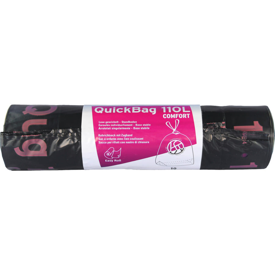 Kehrichtsack schwarz OKS 60 l, 10 Stk.