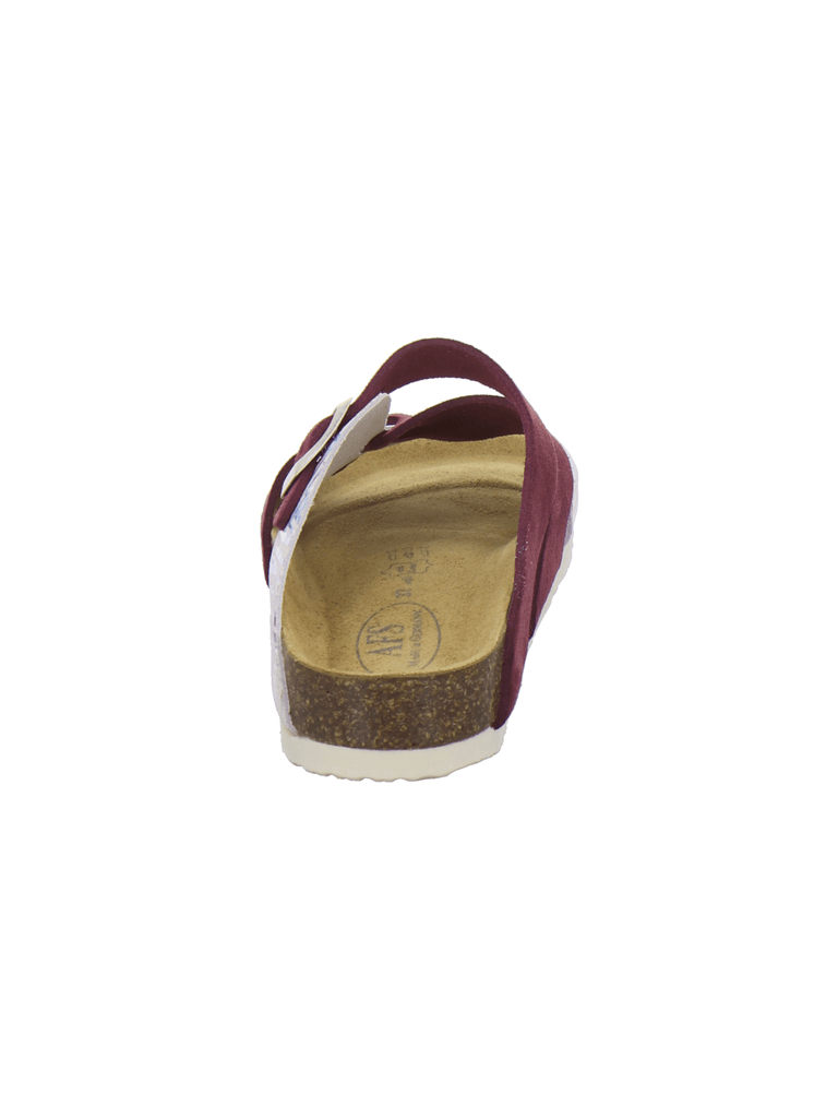 Pantoletten Damen Kralle beere/multi