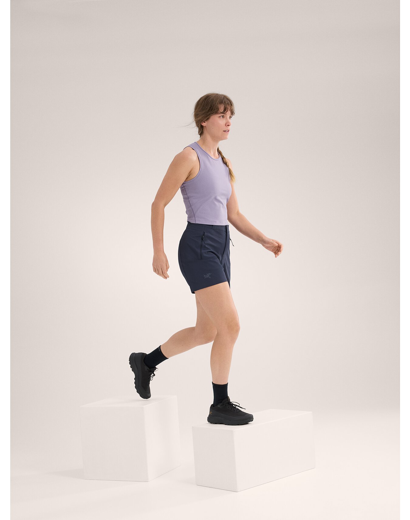 Arcteryx Gamma Shorts 6inch Womens Black Sapphire